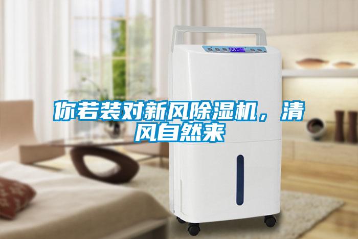 你若裝對(duì)新風(fēng)除濕機(jī),清風(fēng)自然來(lái)
