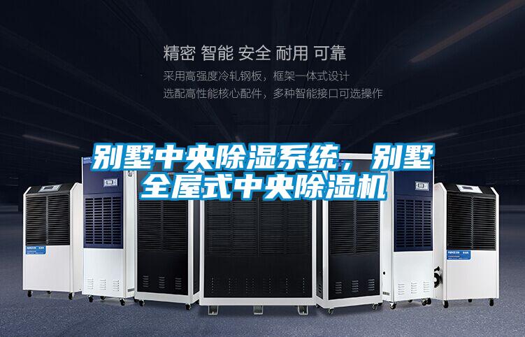 別墅中央除濕系統，別墅全屋式中央除濕機