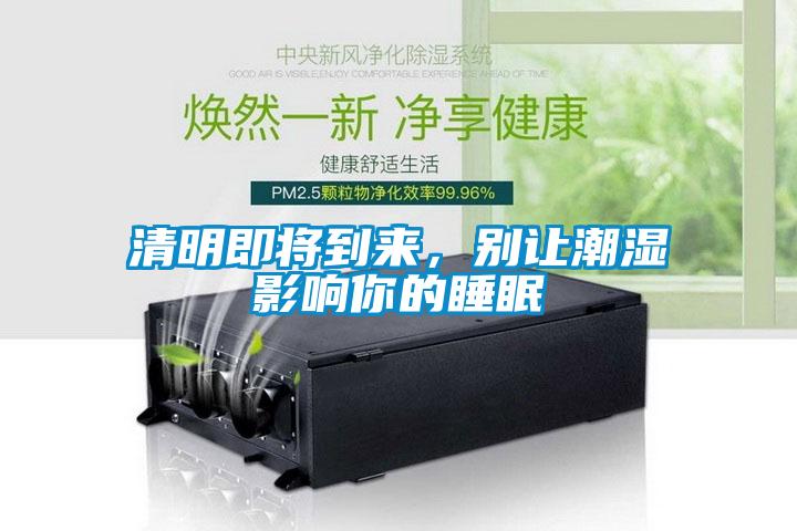 清明即將到來,別讓潮濕影響你的睡眠