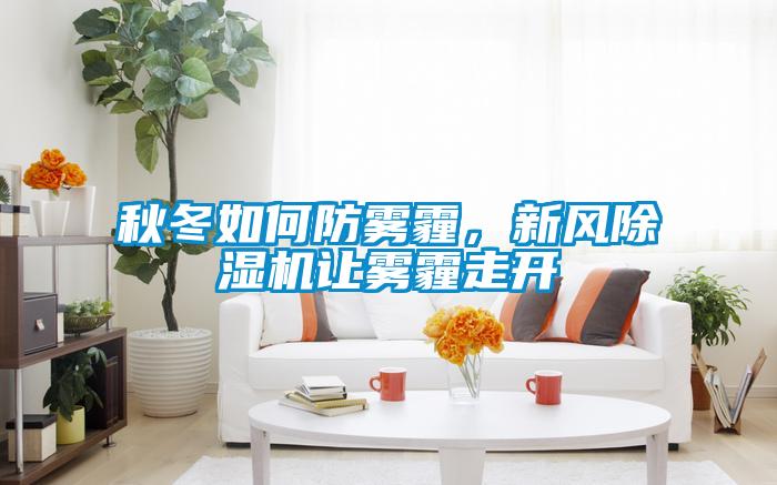 秋冬如何防霧霾,新風(fēng)除濕機(jī)讓霧霾走開