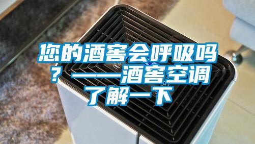 您的酒窖會呼吸嗎？——酒窖空調了解一下