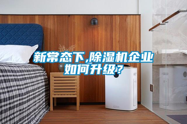 新常態下,除濕機企業如何升級?