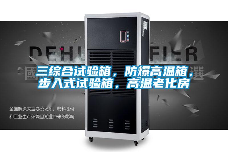 三綜合試驗(yàn)箱，防爆高溫箱，步入式試驗(yàn)箱，高溫老化房