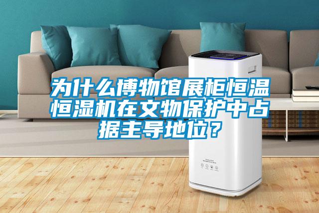 為什么博物館展柜恒溫恒濕機在文物保護中占據(jù)主導(dǎo)地位?