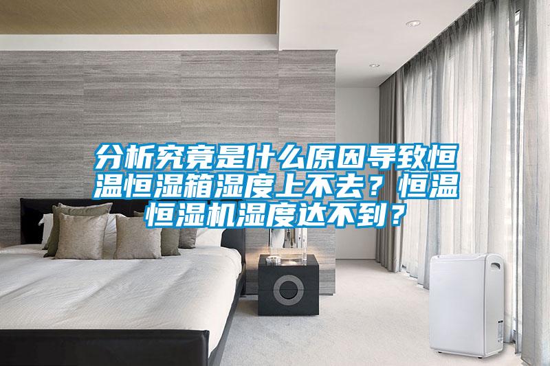 分析究竟是什么原因導致恒溫恒濕箱濕度上不去？恒溫恒濕機濕度達不到？