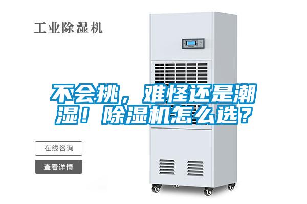 不會挑,難怪還是潮濕!除濕機(jī)怎么選?