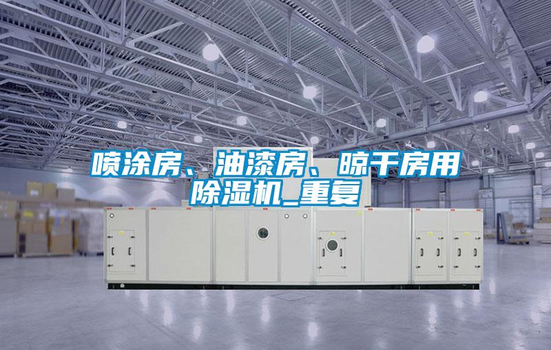 噴涂房、油漆房、晾干房用除濕機(jī)_重復(fù)