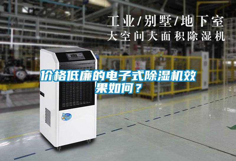 價(jià)格低廉的電子式除濕機(jī)效果如何?