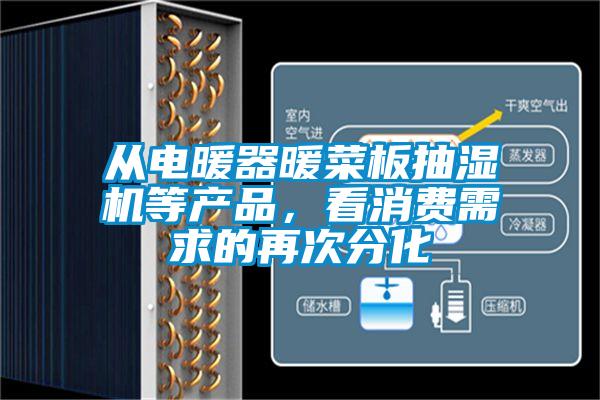 從電暖器暖菜板抽濕機等產品，看消費需求的再次分化