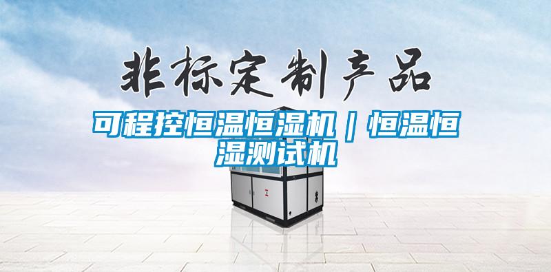 可程控恒溫恒濕機|恒溫恒濕測試機