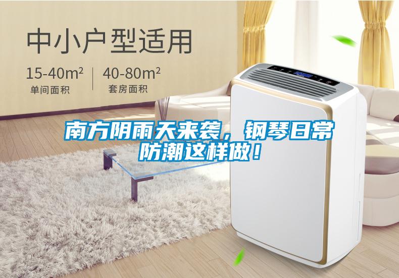 南方陰雨天來襲，鋼琴日常防潮這樣做！