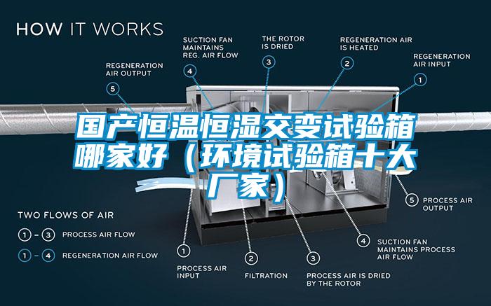 國產(chǎn)恒溫恒濕交變試驗箱哪家好(環(huán)境試驗箱十大廠家)