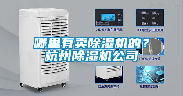 哪里有賣除濕機的?杭州除濕機公司