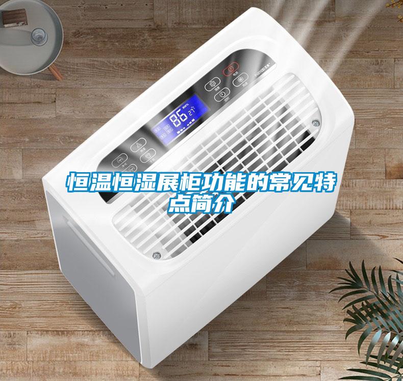 恒溫恒濕展柜功能的常見特點簡介