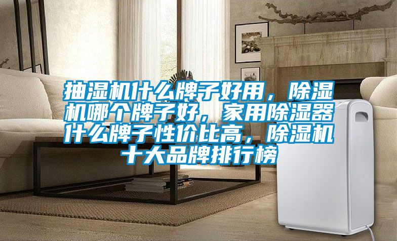 抽濕機什么牌子好用，除濕機哪個牌子好，家用除濕器什么牌子性價比高，除濕機十大品牌排行榜