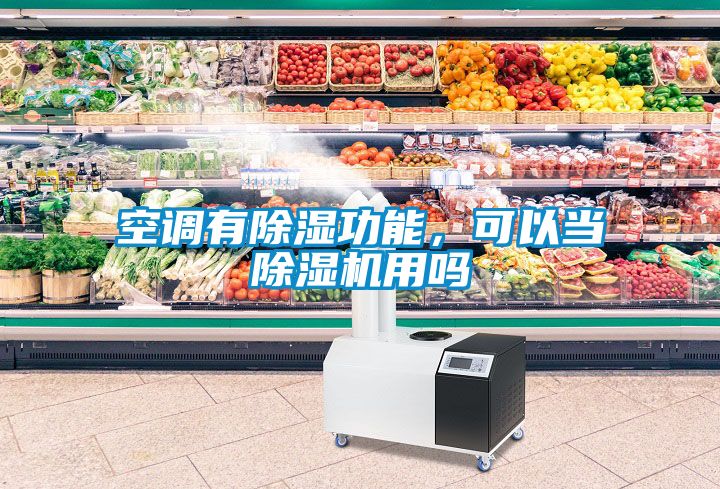 空調有除濕功能，可以當除濕機用嗎