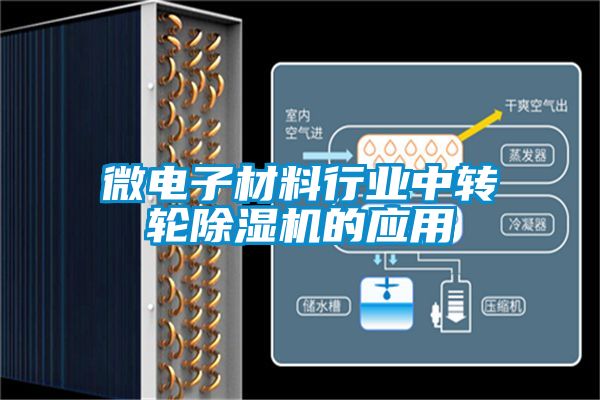 微電子材料行業(yè)中轉(zhuǎn)輪除濕機的應用