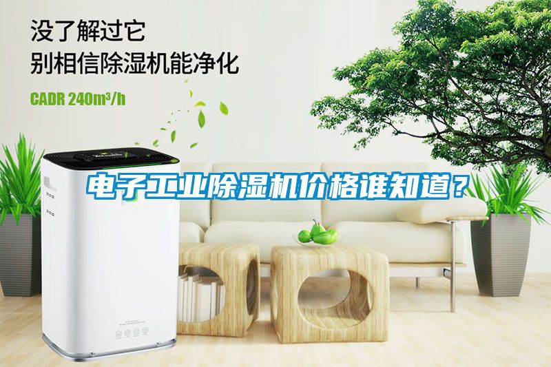電子工業除濕機價格誰知道?