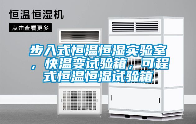 步入式恒溫恒濕實驗室,快溫變試驗箱,可程式恒溫恒濕試驗箱